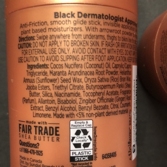 Shea Moisture Whole Body Deodorant Invisible Stick Set of 2 - Picture 4 of 4